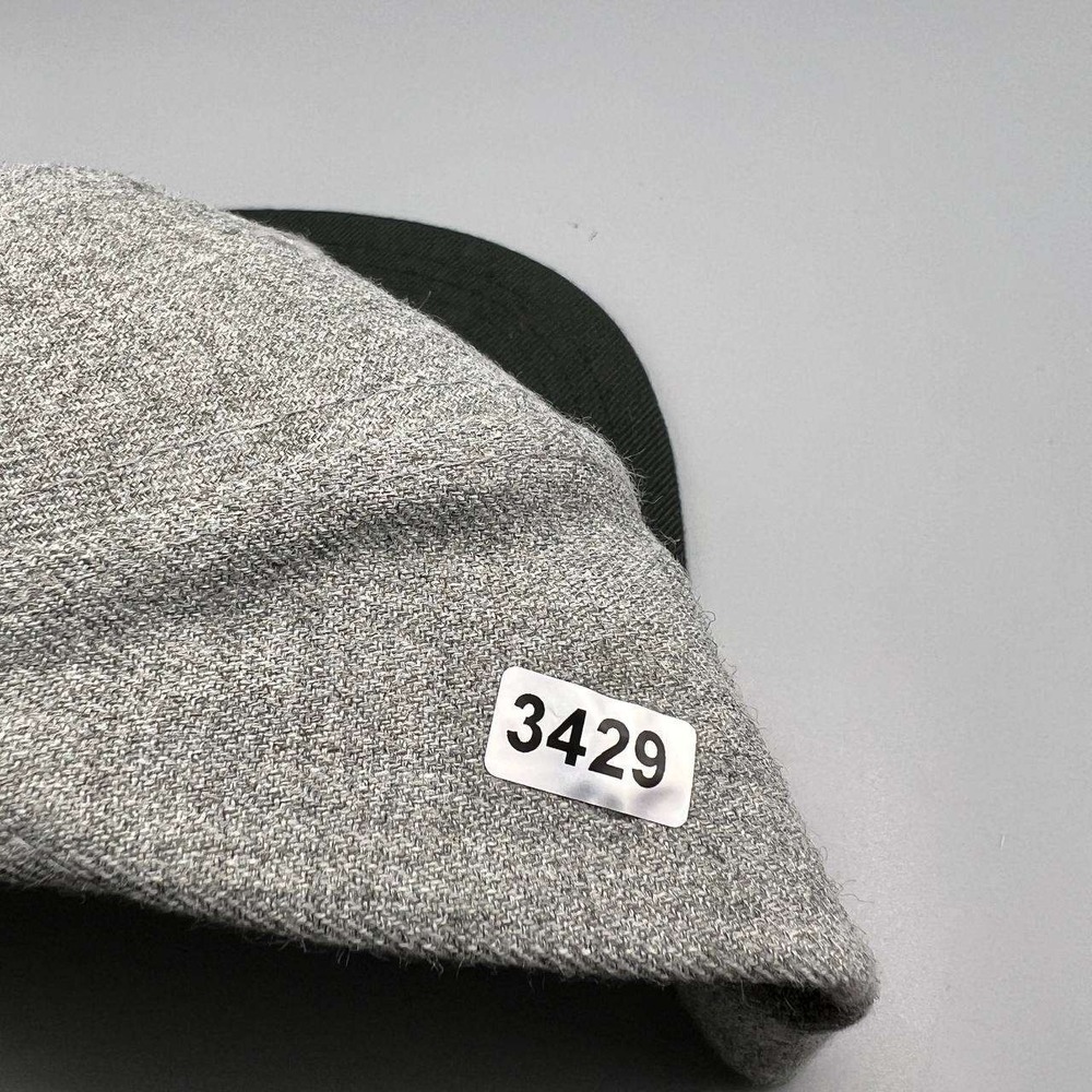 Adidas Hat Men Gray‎ Black Embroidered Snap Back Cap - Picture 8 of 8